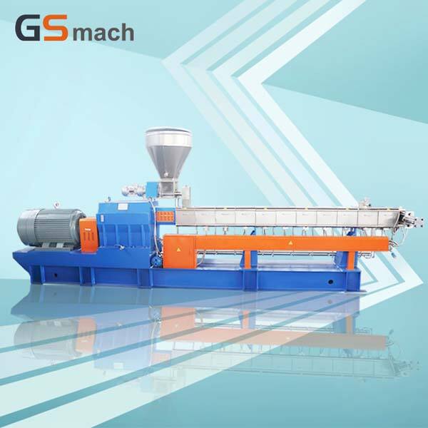 Streamlined production process with a plastic pelletizing machine