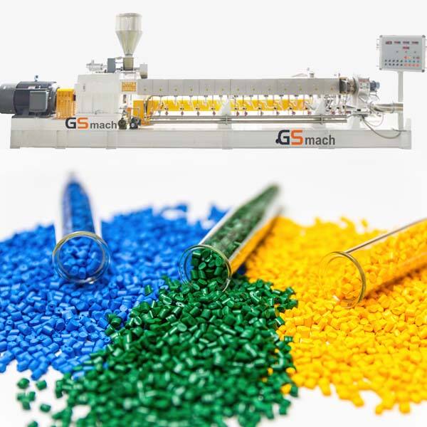 Verwendung eines Doppelschneckenextruders