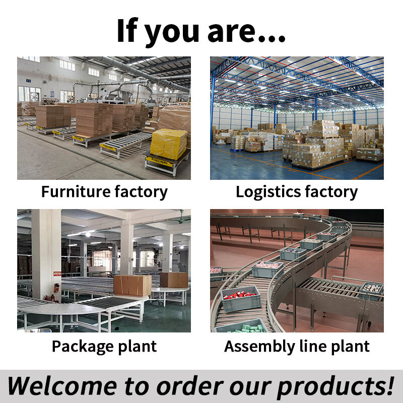 Hongrui Factory Custom Material Handling Chain Driven Roller Conveyor details