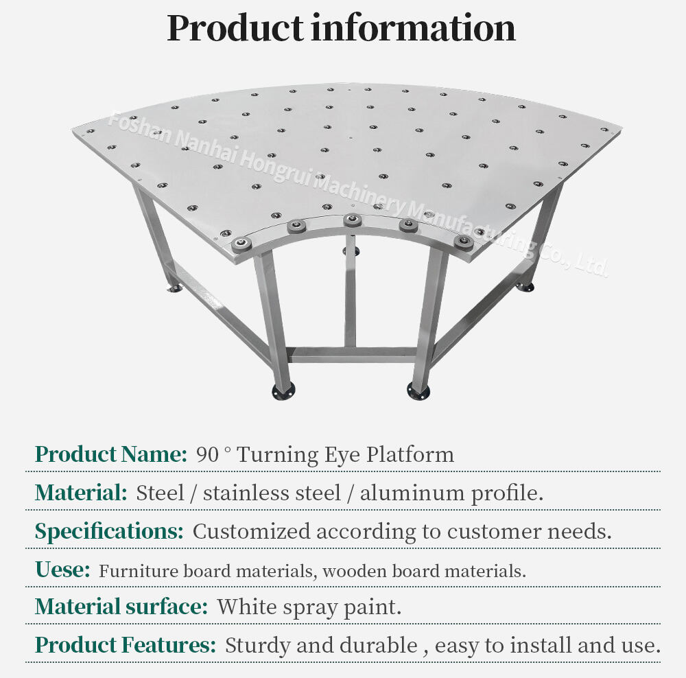 Standard ball transfer unit table conveyor Universal Ball Table Conveyor supplier