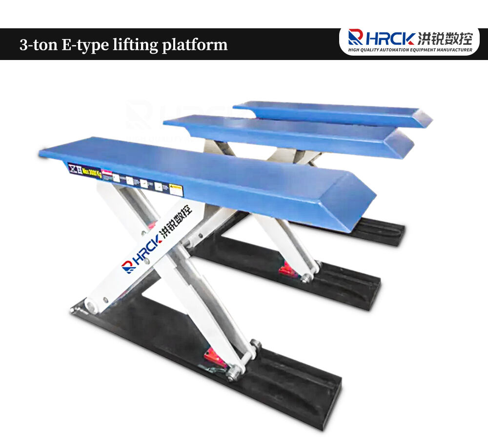 Hongrui-Stable Lifting With 3 Tons E Type Hydraulic Scissor Lift Table details