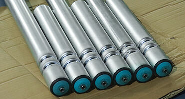 Stainless Steel Idler Roller Chrome Plated Steel Roller details