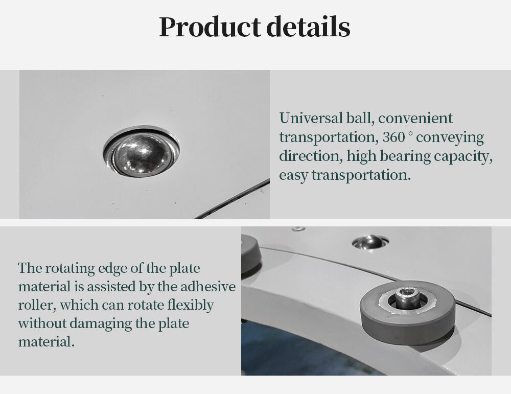 Standard ball transfer unit table conveyor Universal Ball Table Conveyor supplier