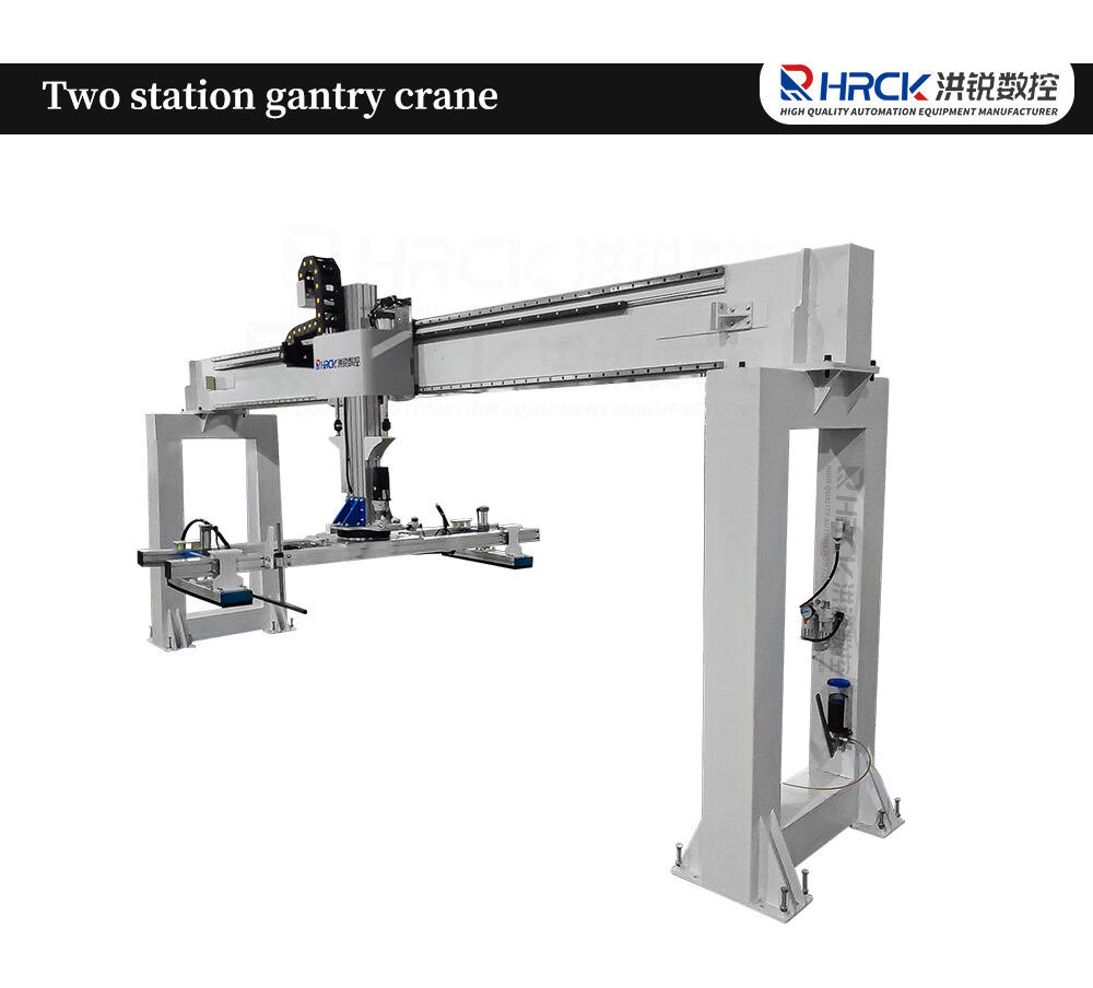 Hongrui Two-position Gantry Loading and Unloading Machine for Woodworking Industry OEM manufacture