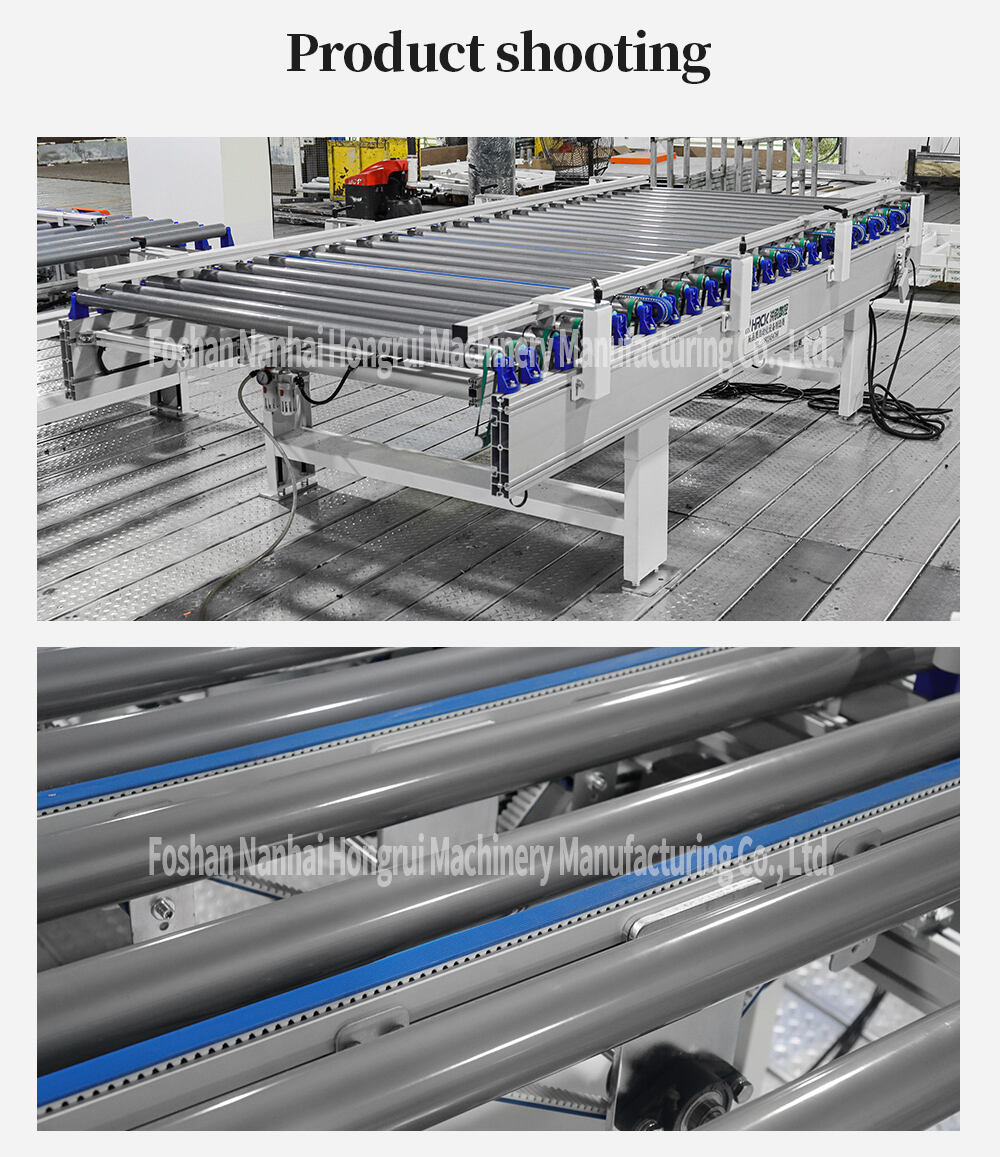 Hongrui 翻訳シリーズ パネル用翻訳装置付き電動ローラーコンベア - 2030mm サプライヤー