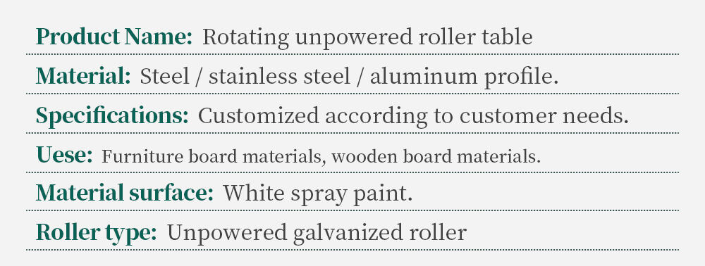 طاولة دوارة دوارة عالية الجودة غير مدعومة، قفل مستقر، تستخدم على نطاق واسع في مختلف المجالات الموردة