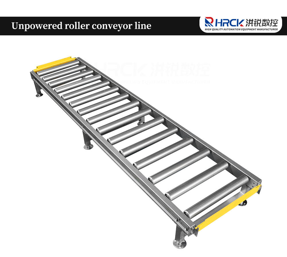 Hongrui Unpowered Roller Line Conveyor for Woodworking Hot Galvanized Roller FOB Reference Price:Get latest price factory