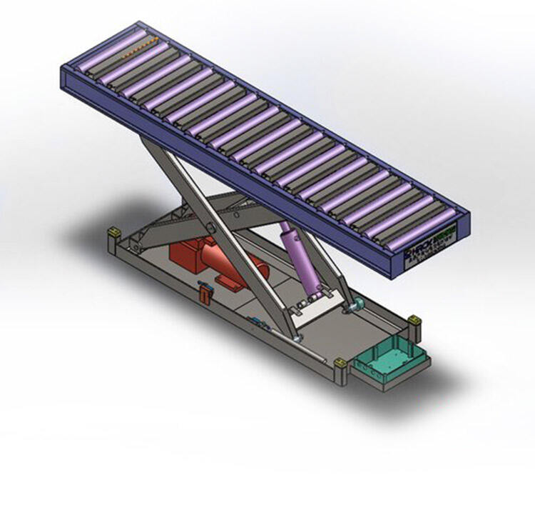 Hongrui リフティングプラットフォーム ポータブルミニリフター 油圧式電動リフトテーブル 作業プラットフォーム シザーリフター 製造