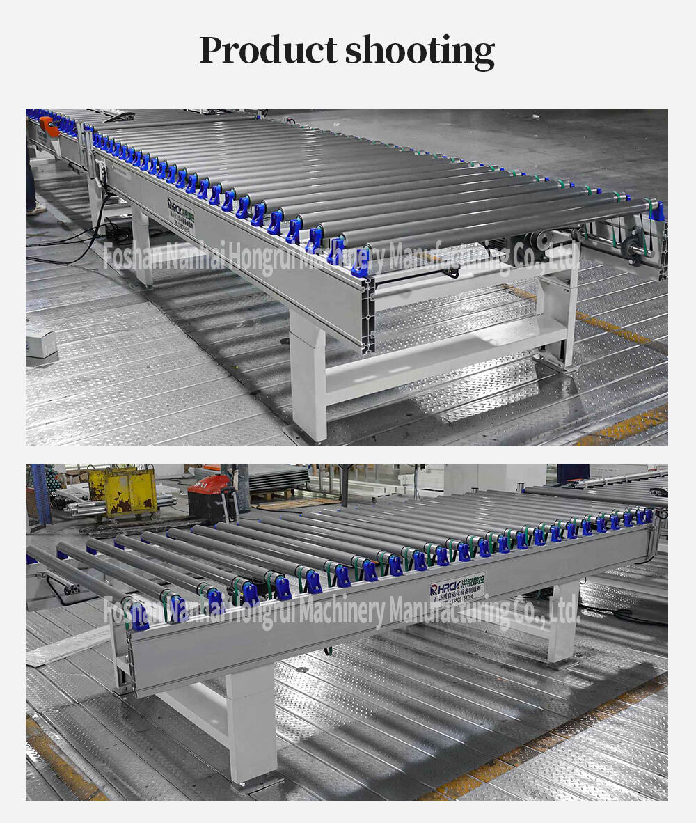 Hongrui Automation equipment-Powered Roller Conveyor for Panel factory