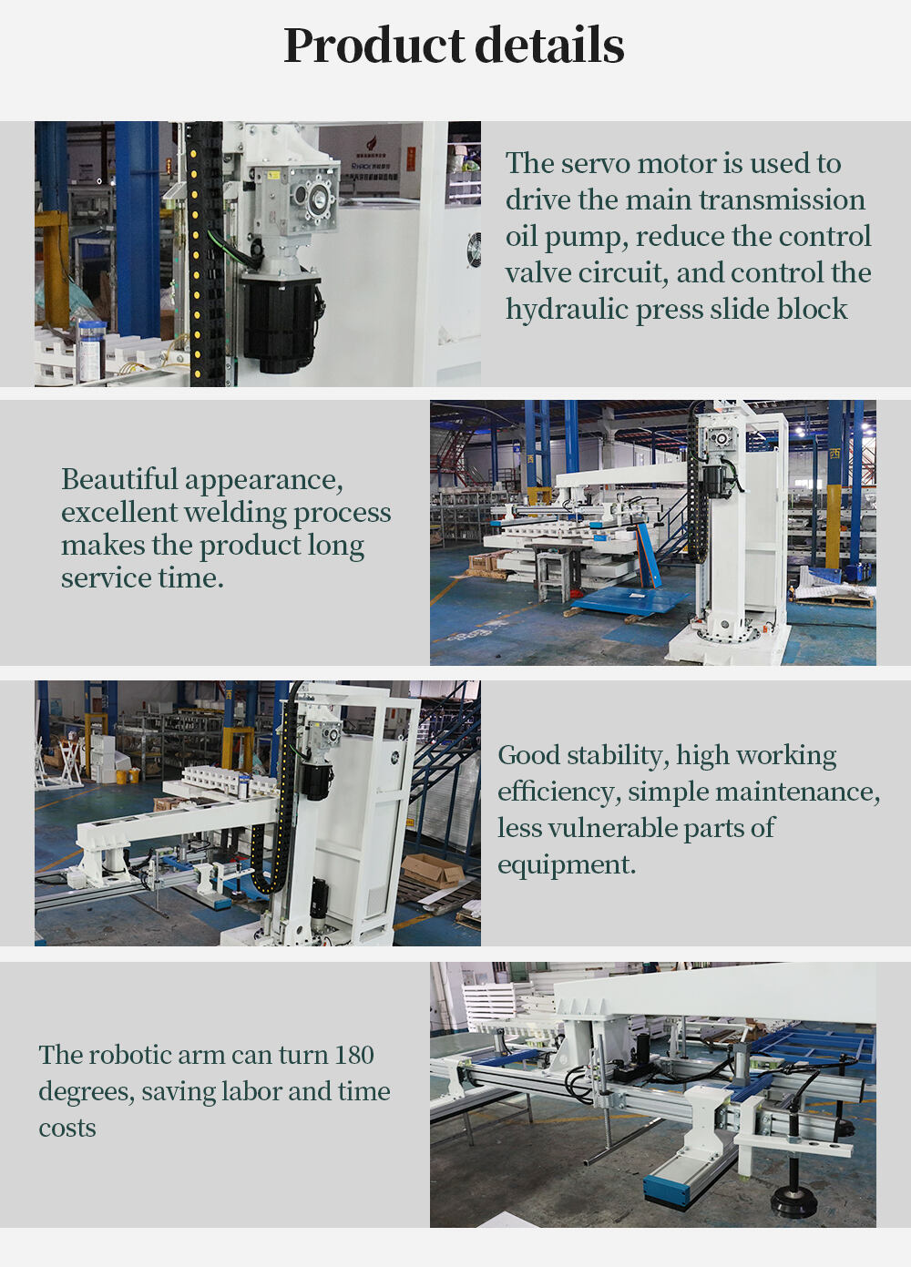 Industrial Efficient Gantry Crane Wooden Door Production Line Material Handling Equipment with PLC Engine Manufacturing Plants details