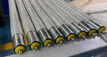 Hongrui Heavy Duty Gravity Forging Steel Conveyor Roller Stainless Steel Conveyor Roller factory