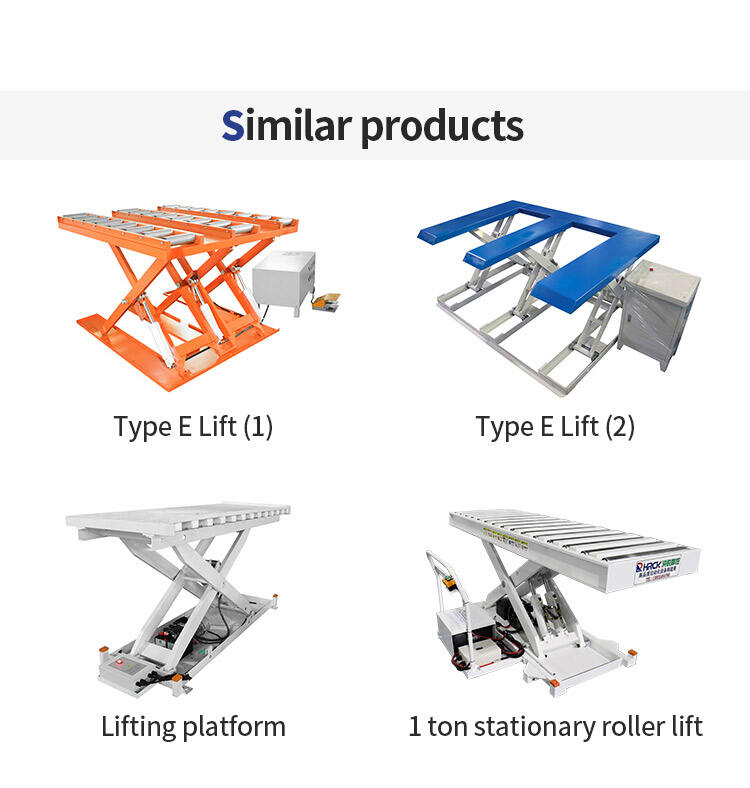 Heavy Duty Design With Larger Platform,low Profile Lift Table factory