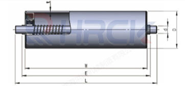 Quality Conveyor Equipment Drive Rollers With Single-Row And Double-Row Sprockets In Plastic Or Steel Design, Roller manufacture