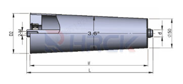 Hongrui Heavy Duty Conveyor Roller Manufacturers Gravity Steel Nylon Roller factory