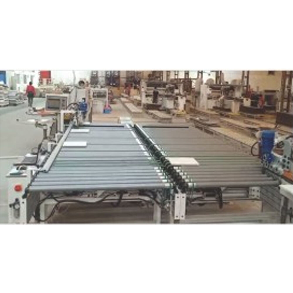 Automatic tapered roller and feeder edge banding squaring line other woodworking machinery roller conveyor