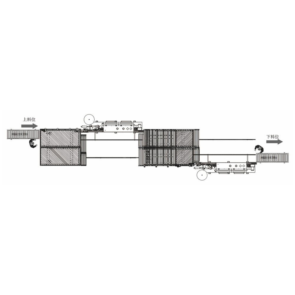 Automatic tapered roller and feeder edge banding squaring line other woodworking machinery roller conveyor