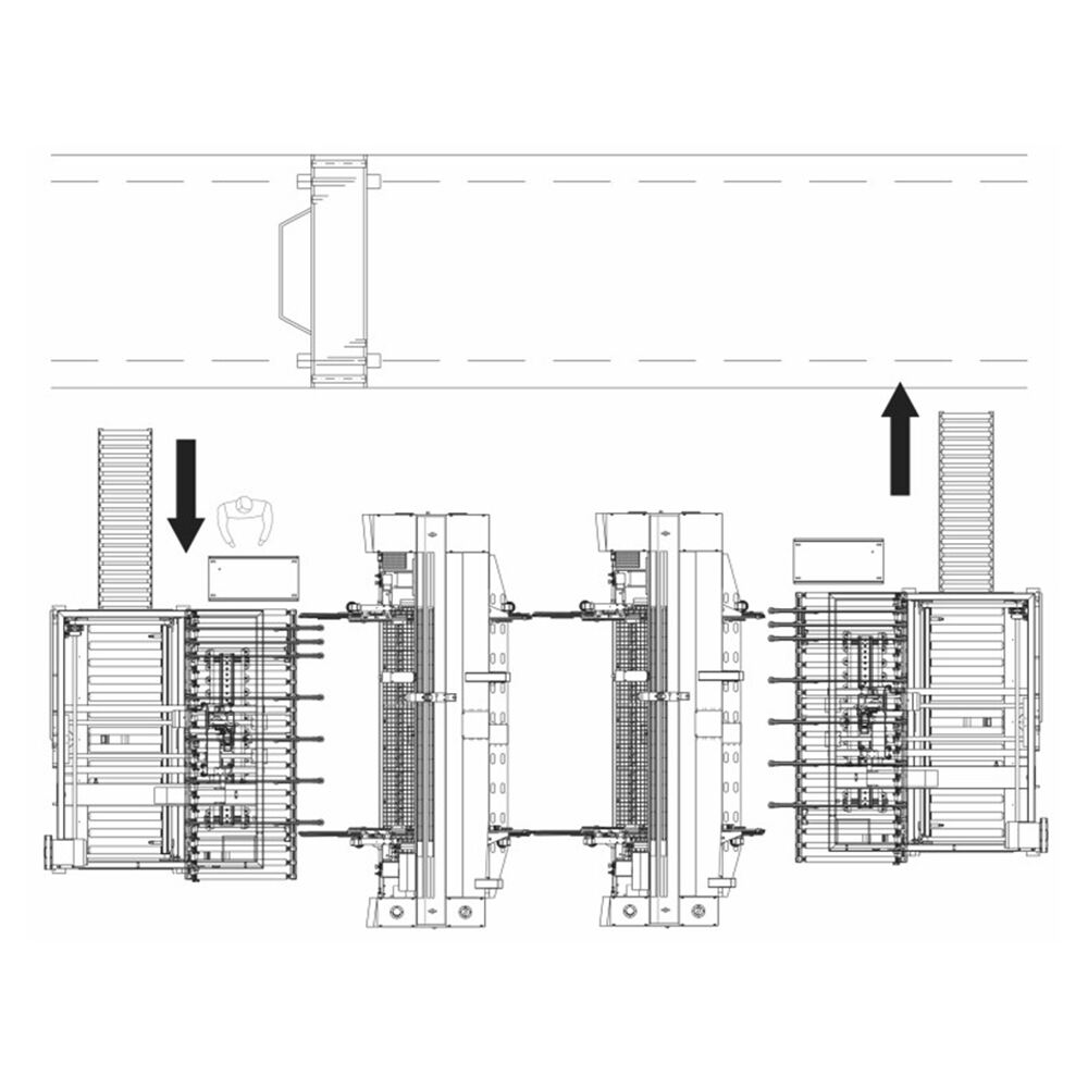 木製ドア生産機木工 CNC ダブルスピンドルボーリングマシン 6 面ボール盤