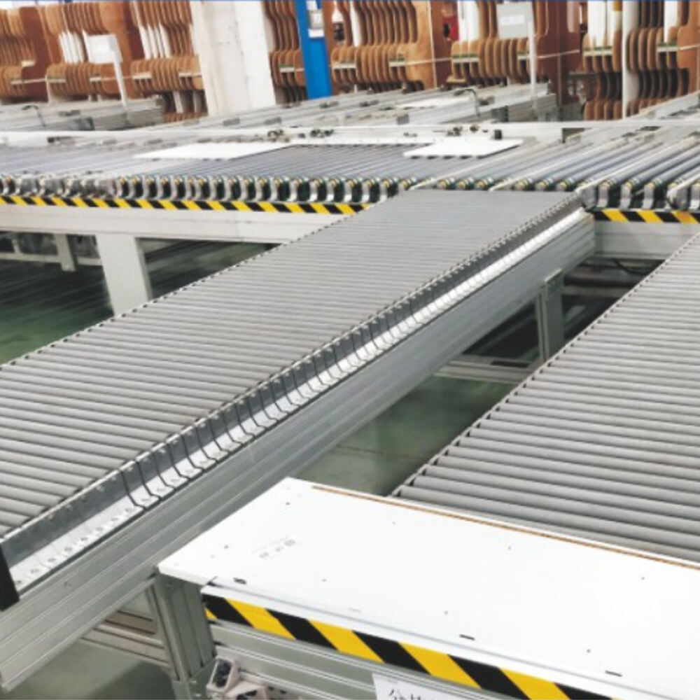 Intelligent sorting and conveying system for panel furniture woodworking production line conveyor woodworking automation