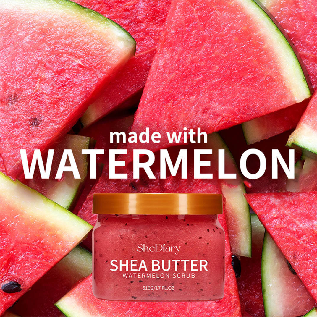 Shea watermelon scrub