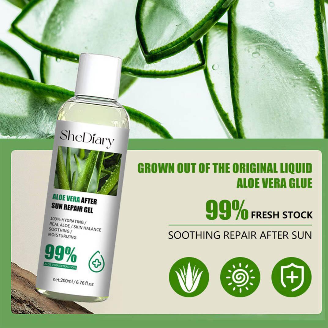 Aloe vera after-sun repair gel