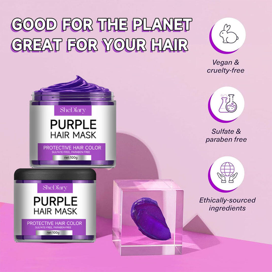 Purple Hair Mask