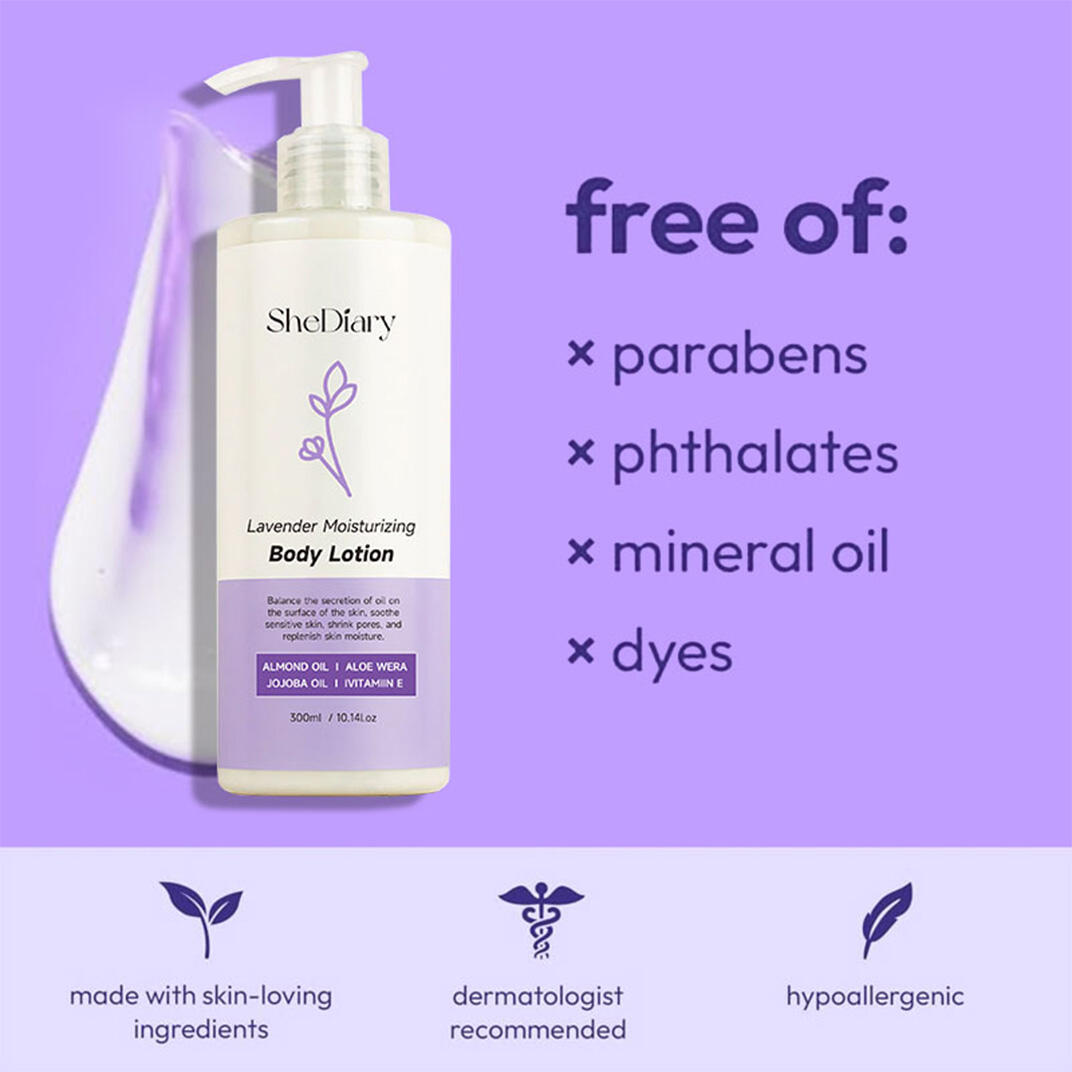 Lavender moisturizing body lotion