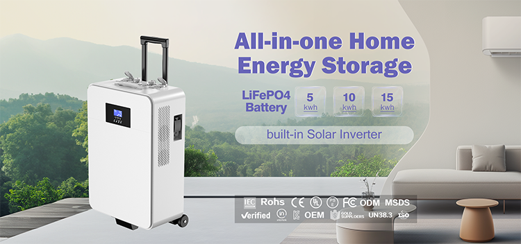 Avepower 5Kwh Portable All in one Home Energy Storage System 48V 100Ah LiFePO4 Battery with solar inverter details