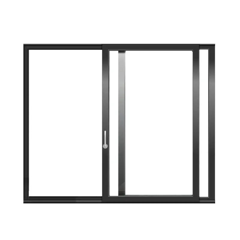 Slide Stacked Door PVDF Low E Glass Thermal Break