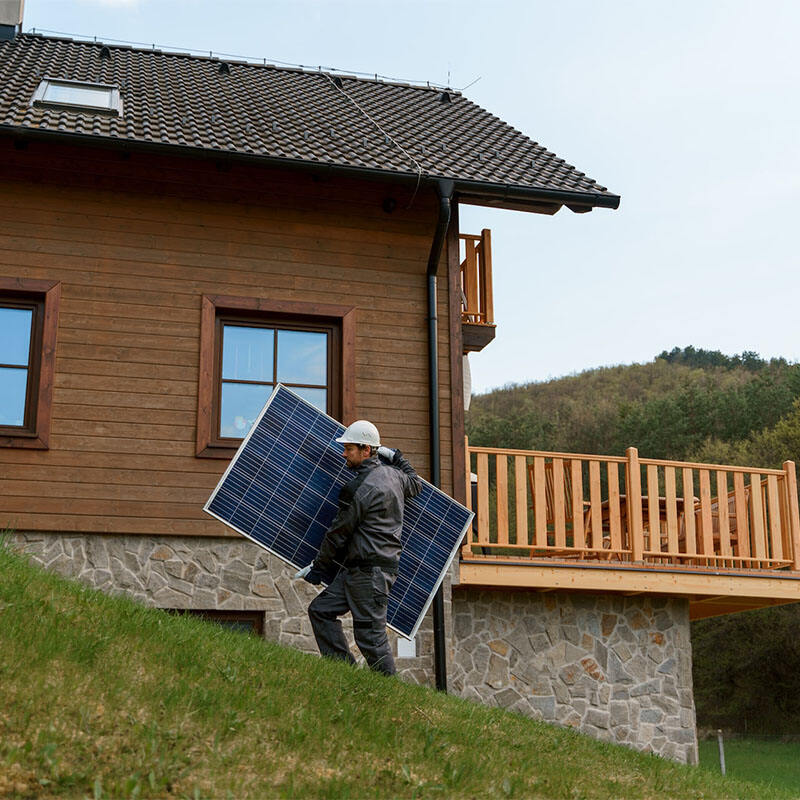 Solar Panel Container House