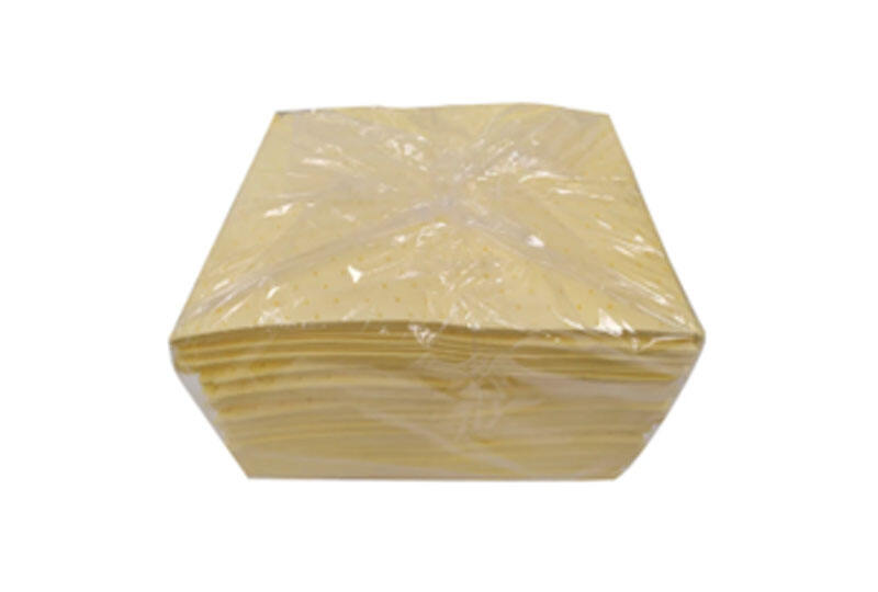 Chemical absorbent pads