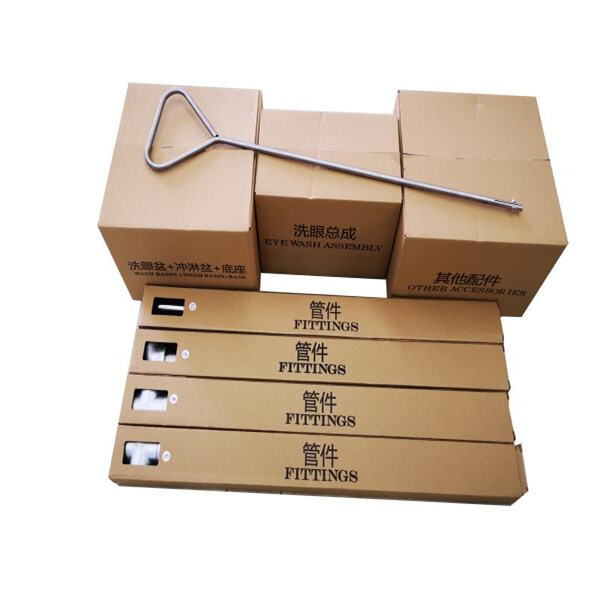 دليل تركيب غسالات العيون والدوشات الطارئة