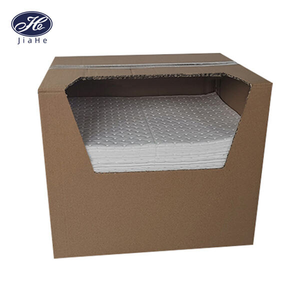 Versatile and easy-to-use oil absorbent pads for any spill situation