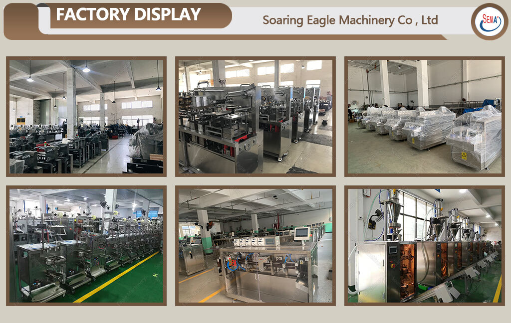 Stand Up Sachet Filling Sealed Detergent Powder Curry Pink Chili Powder Packaging Machine manufacture