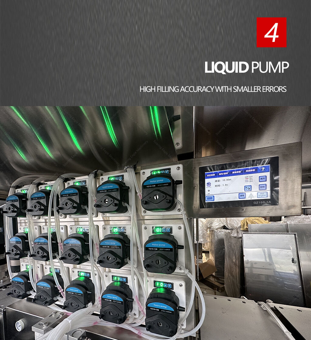 Automatic liquid 15 heads plastic ampoule form fill seal machine Oral liquid filling packing machine details