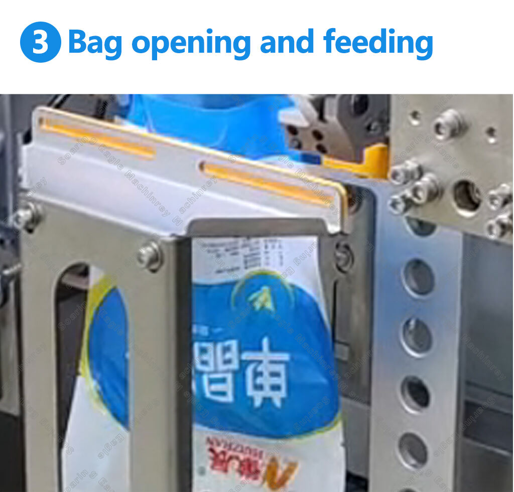 Automatic Premade Bag Seed Grain Granule Packaging Machine Filler Supply Sugar Granule Packaging Machine factory