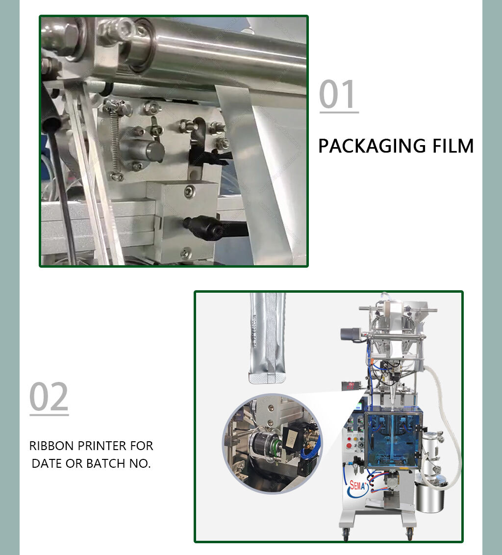 Automatic Powder Sachet Packing Machine Pouch Packaging Machine for Milk Powder Flour Bean Coffee Spice Powder factory