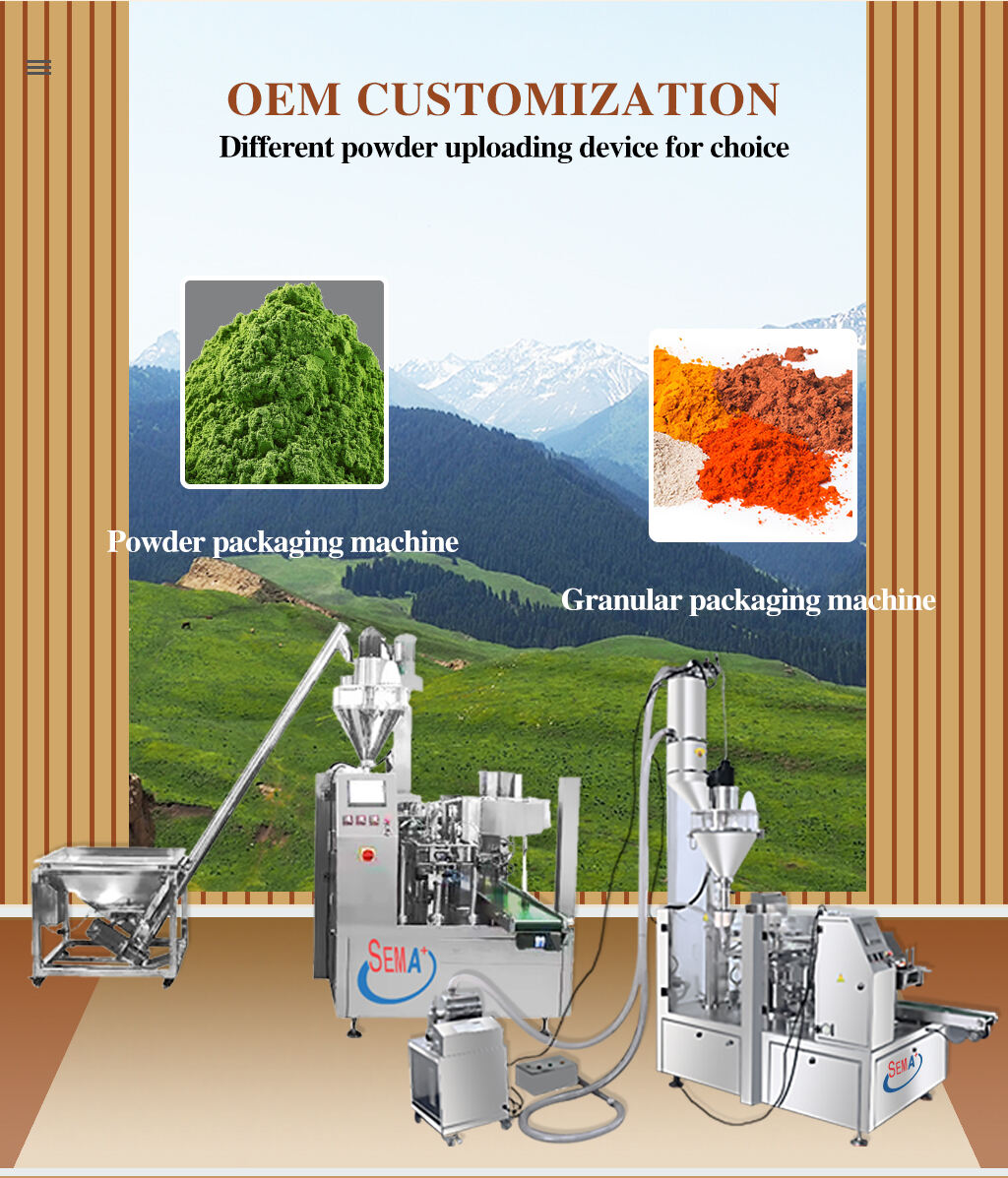 Fully automatic bag filling and sealing wheat corn starch powder milk powder packaging bag packaging machine supplier