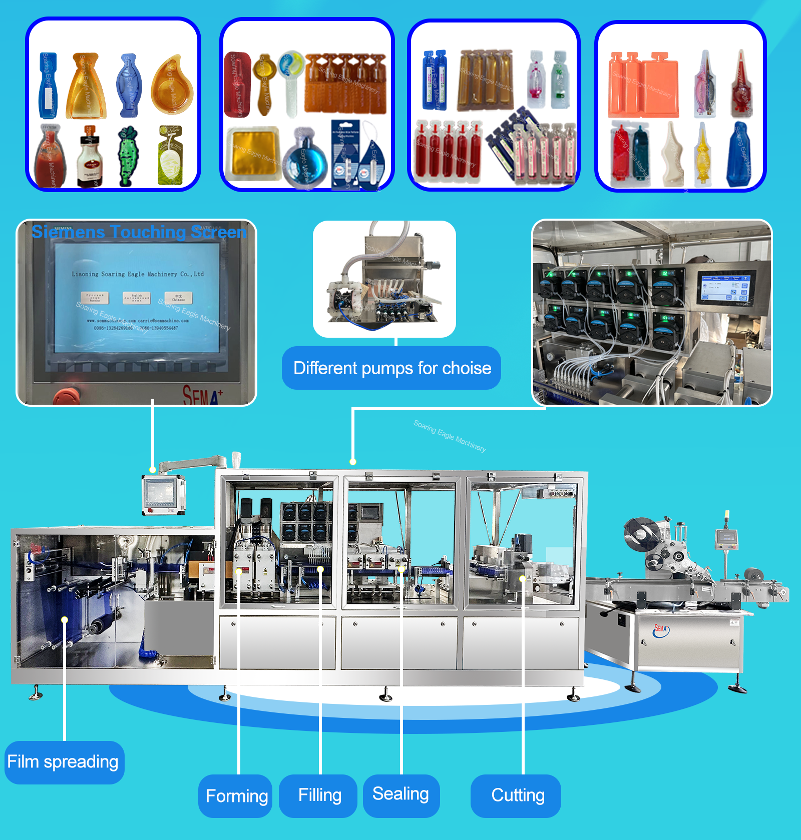 High quality pharma medical liquid cream filling machine supplier