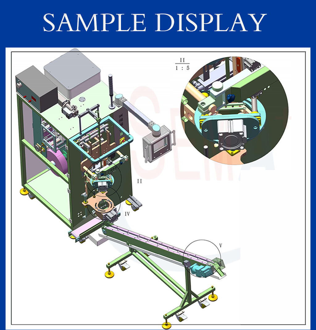Fully automatic packaging machine for irregularly shaped liquid packaging in bags manufacture