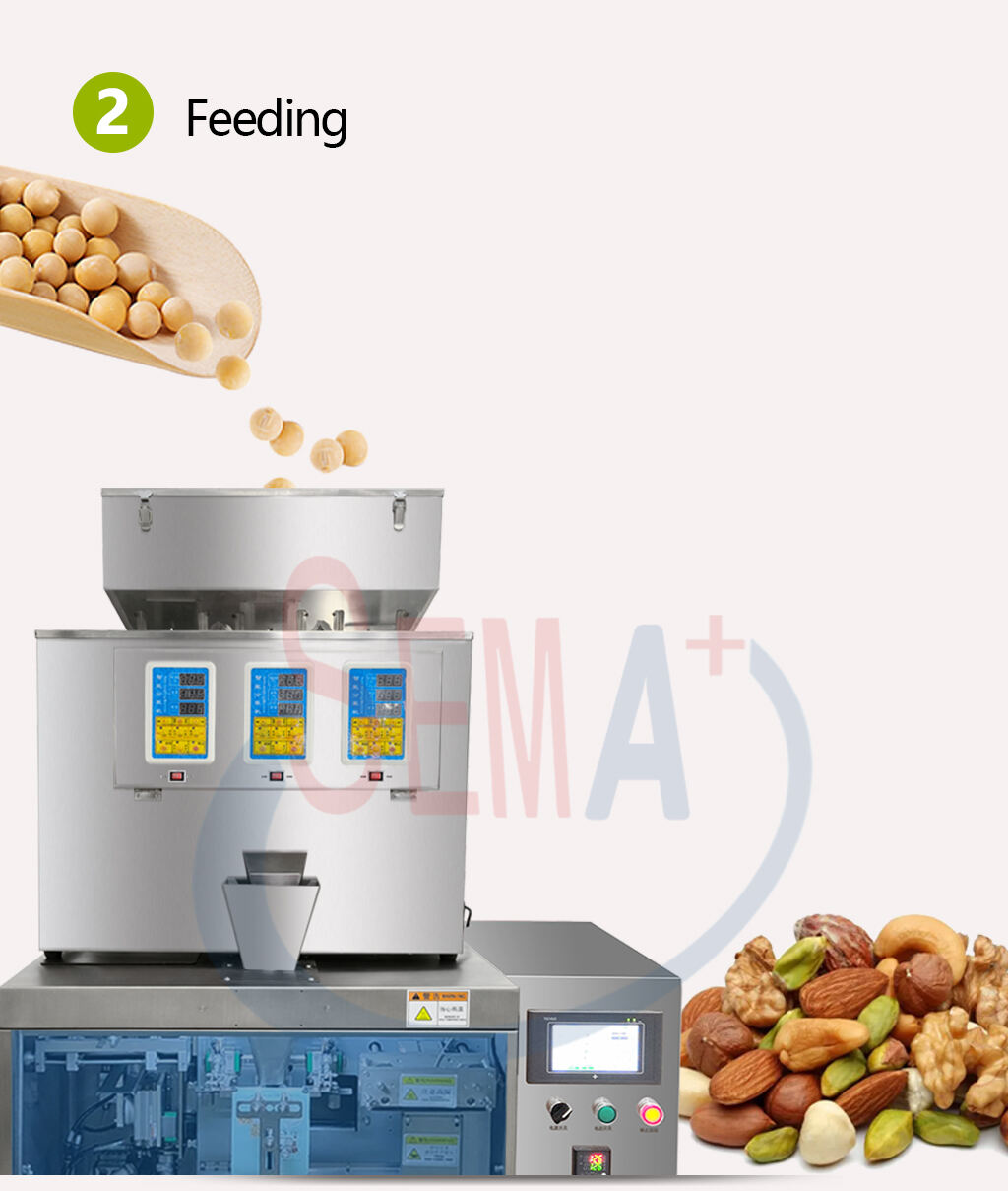 Particle filling and packaging machine sugar grain rice packaging particle automatic filling machine supplier