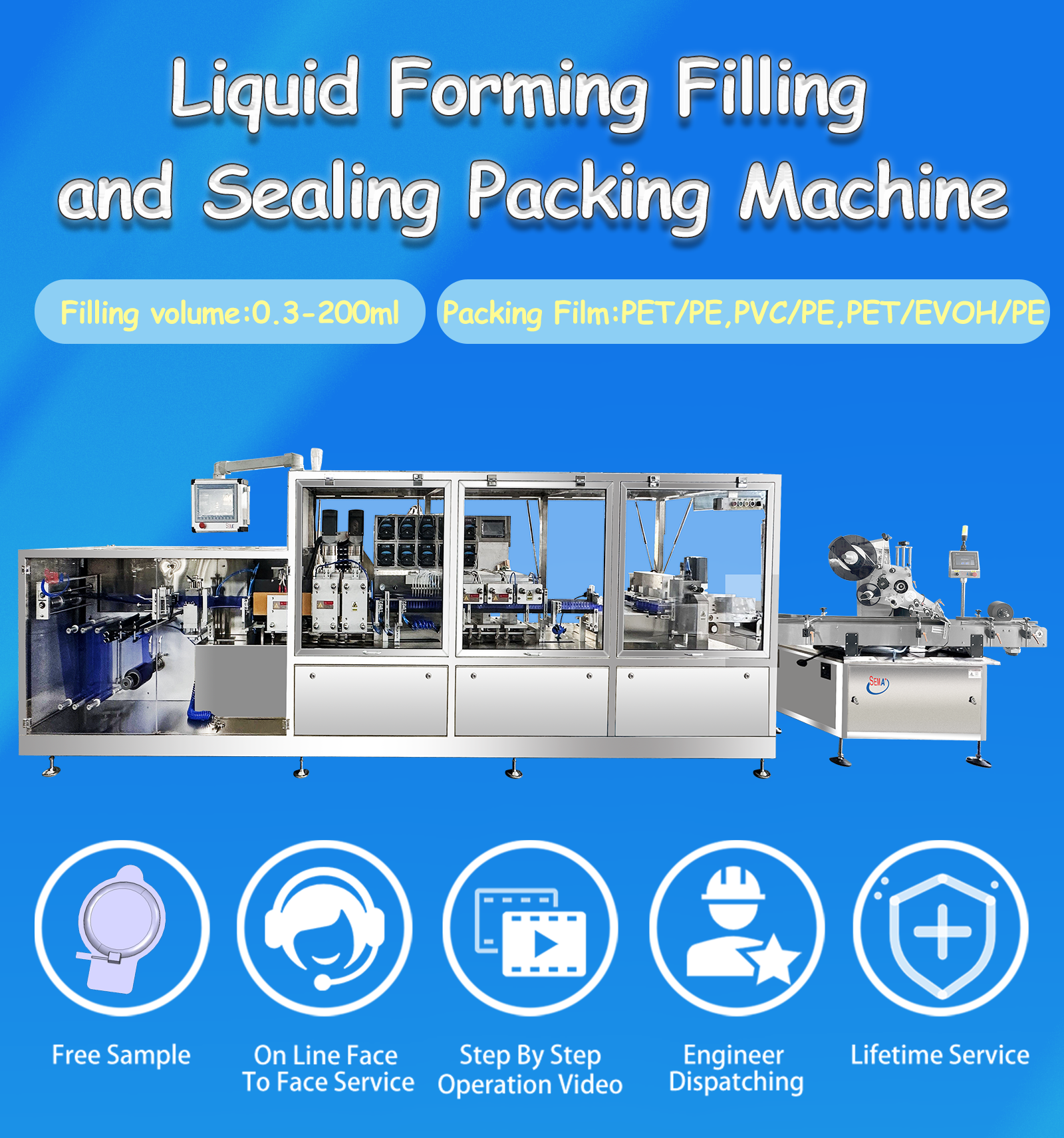 High quality pharma medical liquid cream filling machine manufacture