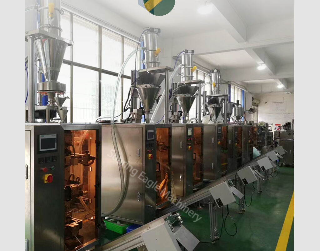 Automatic Powder Pouch Sachet Packing Machine Pouch Packaging Machine for Milk Powder Flour Bean Coffee Spice Powder factory