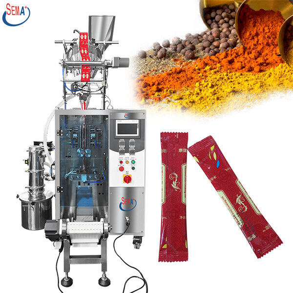 Safety of vertical pouch filling machine