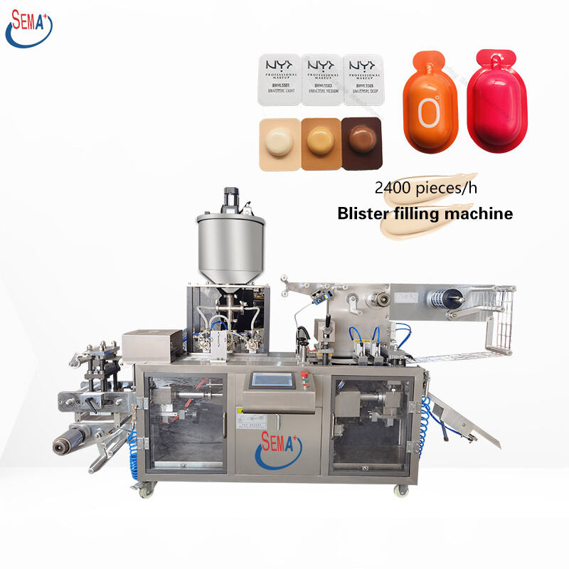 Automatic Food Hardware Face Mask Blister Cosmetics Blister Packing Machine