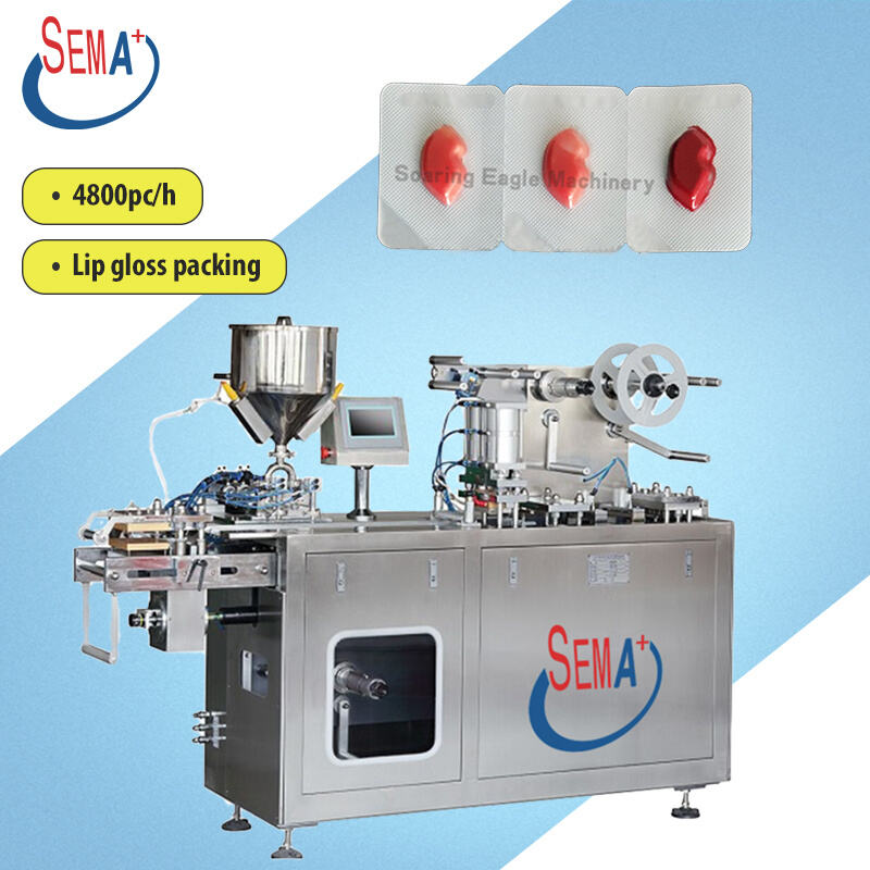 High speed automatic Cosmetic liquid blister machine face mask Blister packing machine