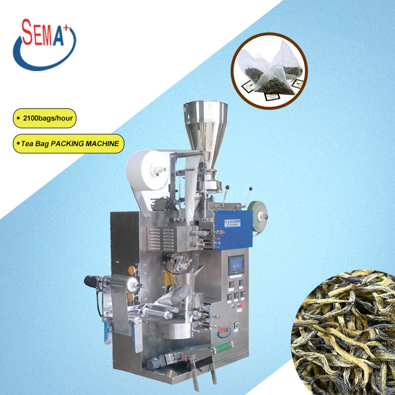 Multi-function Packaging Machines automatic 4 Side Seal Sugar Coffee Tea Bag Packing Machine