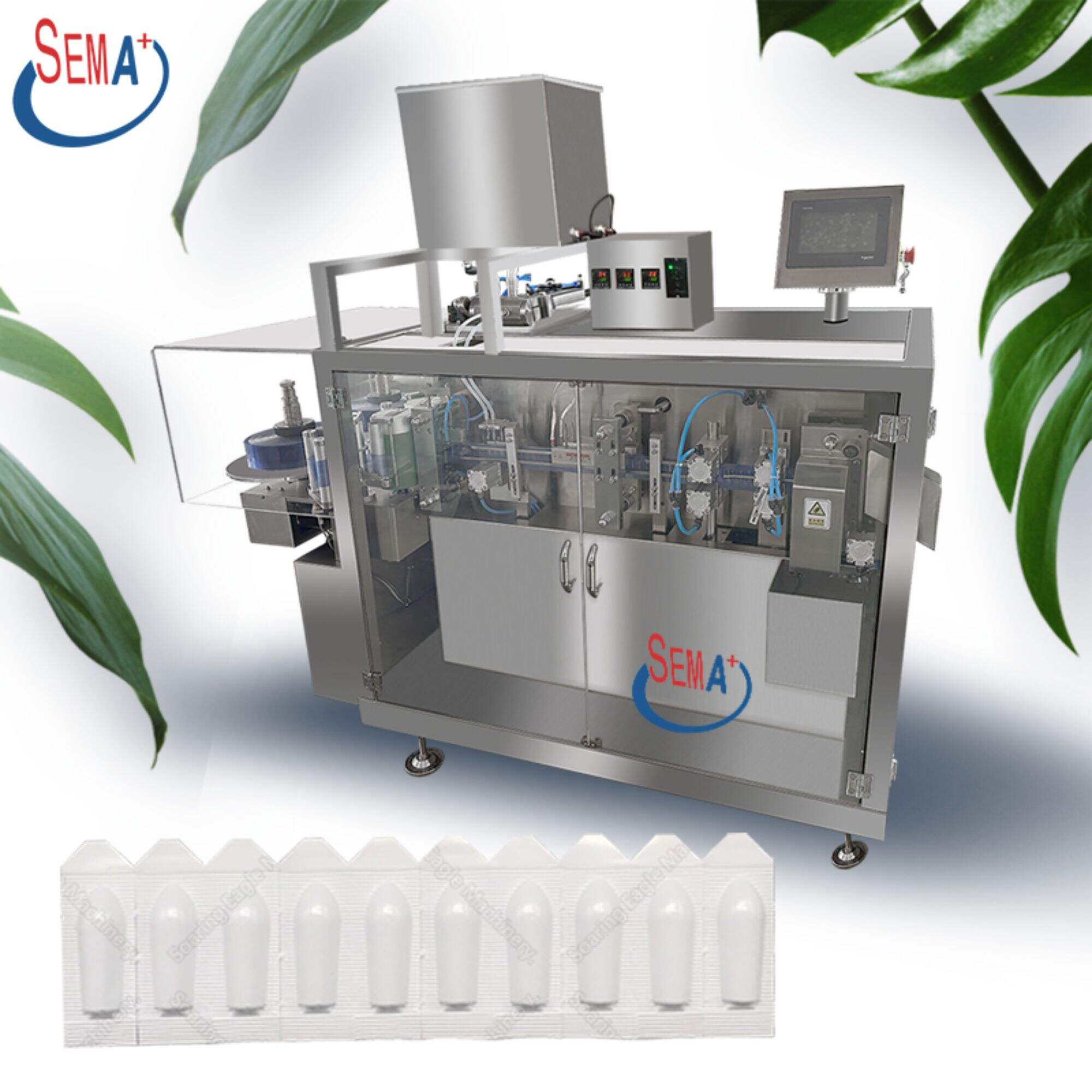 Best Selling CE Provided 220V PLC Video Technical Suppoautomatic Suppository Filling Machine