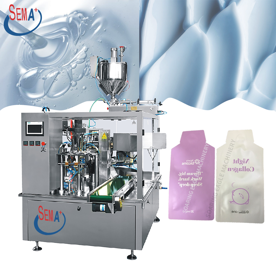 Automatic Premade Given Bag Pouch Liquid Gel Sachet Packing Machine