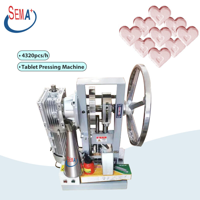 Máquina de prensagem de comprimidos de fabricação SEMI automática de preço barato
