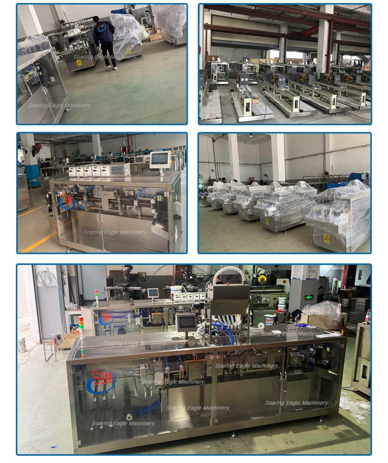 Liquid Fully automatic jelly honey olive oil cream coffee liquid easy to open connecting filling machine ampoule filling machine  supplier